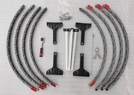 Evrensel Lastik Yastık Şeritleri Sürüş Güvenliği Aygıtı
