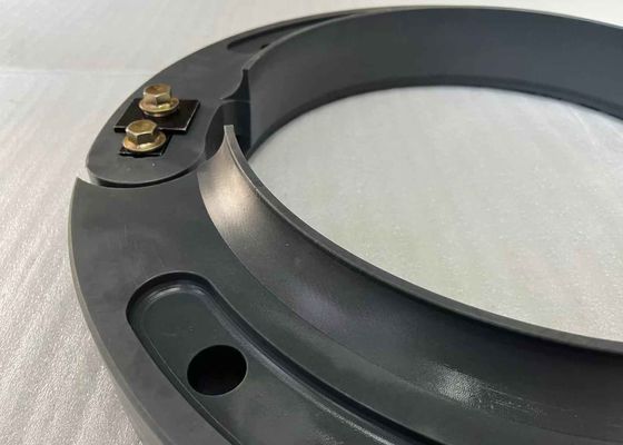 Mürettebatlı kalıplama ile acil lastik patlama güvenliği cihazı