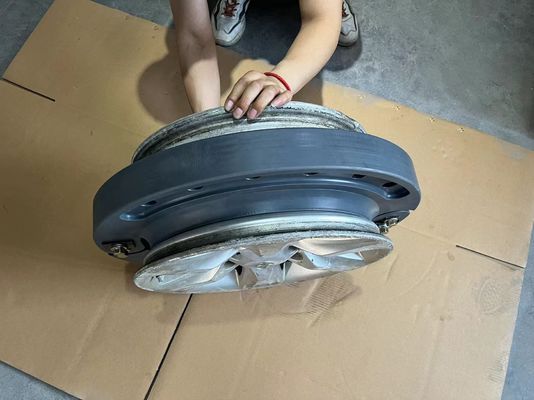 Polimer Kauçuk Askeri Run Flat Uçlar 335/80R20 225/75R16C Run Flat Tekerlek Uçları
