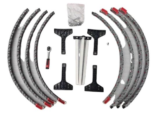 OEM ODM Run Flat Lastik Sistemi Kurşun Geçirmez Düz Lastik Koruması