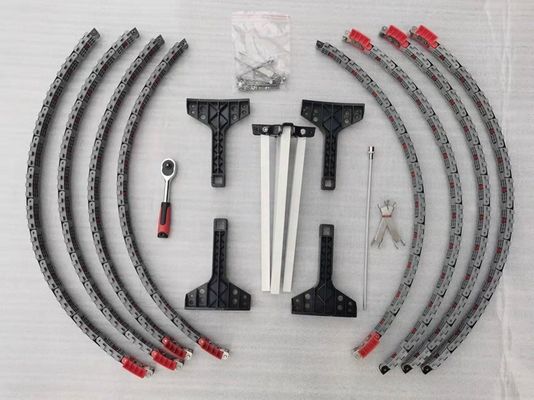 Lastik Patlaması Acil Durum Çalışması Düz ​​Bantlar lastik güvenlik bantları CE ISO 9001