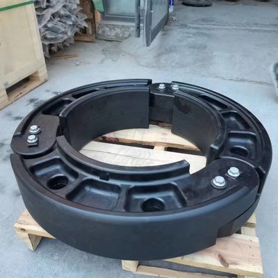 20 Inç Askeri Zırhlı Araç Ağır Rim Flat Run Özel Lastik Eklenti Flat Tire
