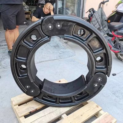 20 Inç Askeri Zırhlı Araç Ağır Rim Flat Run Özel Lastik Eklenti Flat Tire