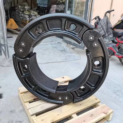 20 Inç Askeri Zırhlı Araç Ağır Rim Flat Run Özel Lastik Eklenti Flat Tire