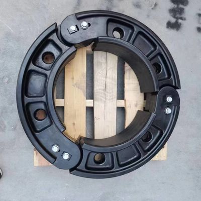 245 70/R22.5 Ağır Zırhlı Araç Askeri Yürüyüş Düz Ekle Kurşun geçirmez Yürüyüş Düz Sistem Katı Lastikler